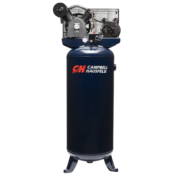 BLUE (J) 60 Gal Vert Port; 3.7 HP; TWO-STAGE v-twin XC0025; 175 PSI; 230V